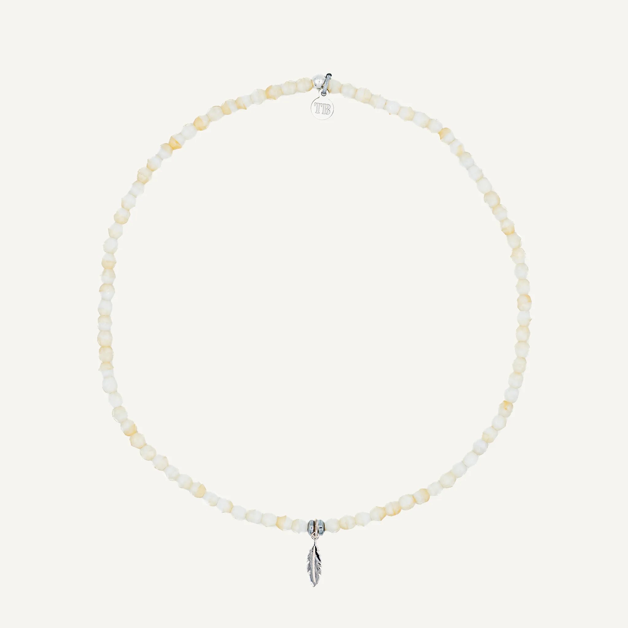 collier / bracelet Ras de cou - Vanille - Têtes Blondes