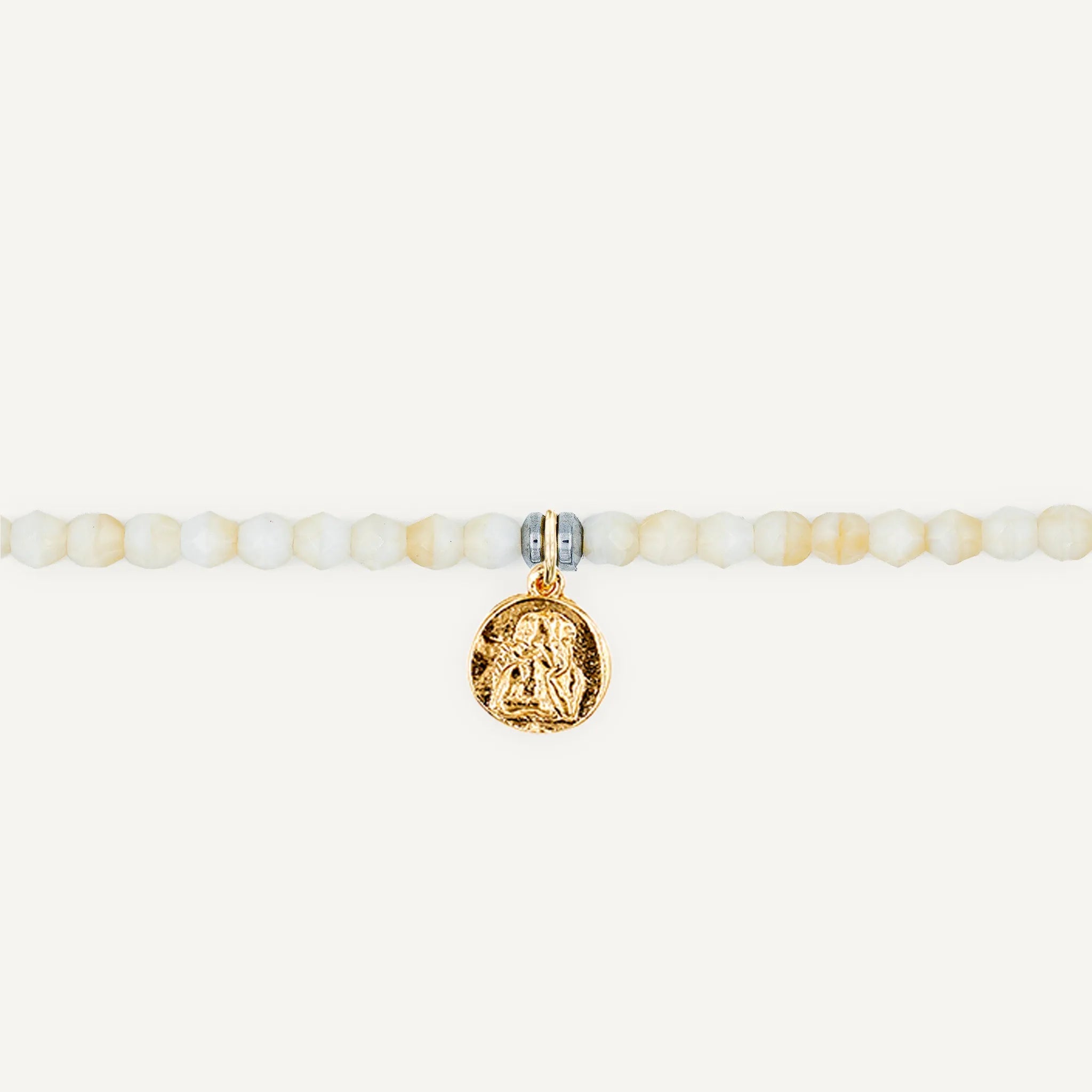 collier / bracelet Ras de cou - Vanille - Têtes Blondes