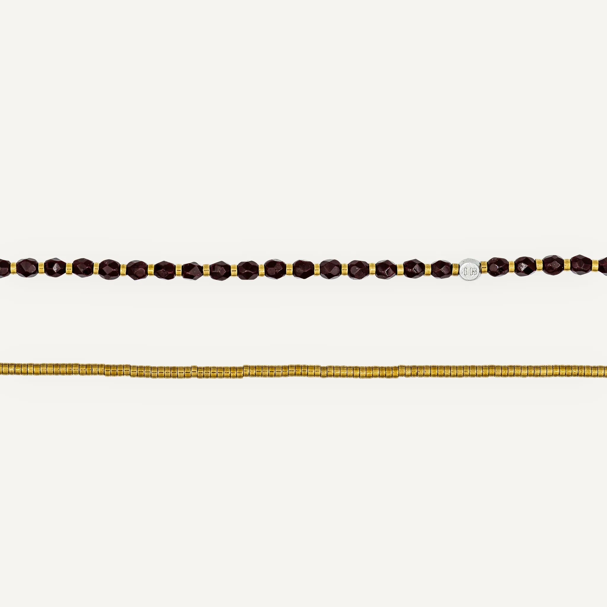 collier / bracelet RUBY - Têtes Blondes