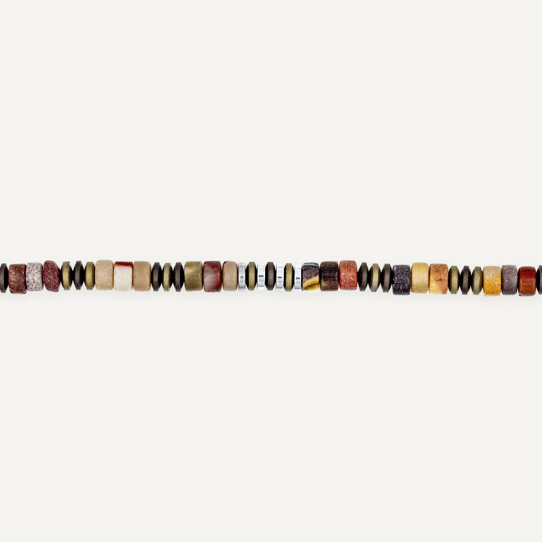 collier / bracelet SACHA - Mokaite - Têtes Blondes