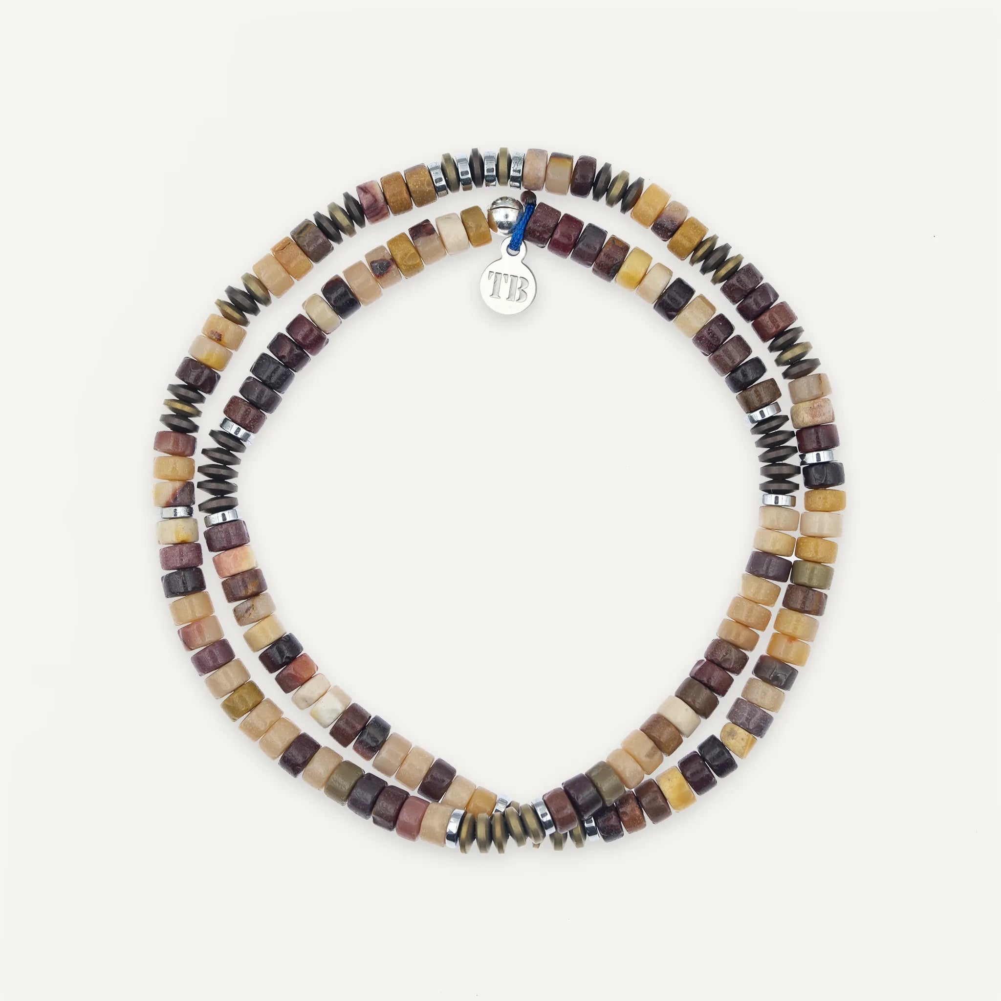 collier / bracelet SACHA - Mokaite - Têtes Blondes