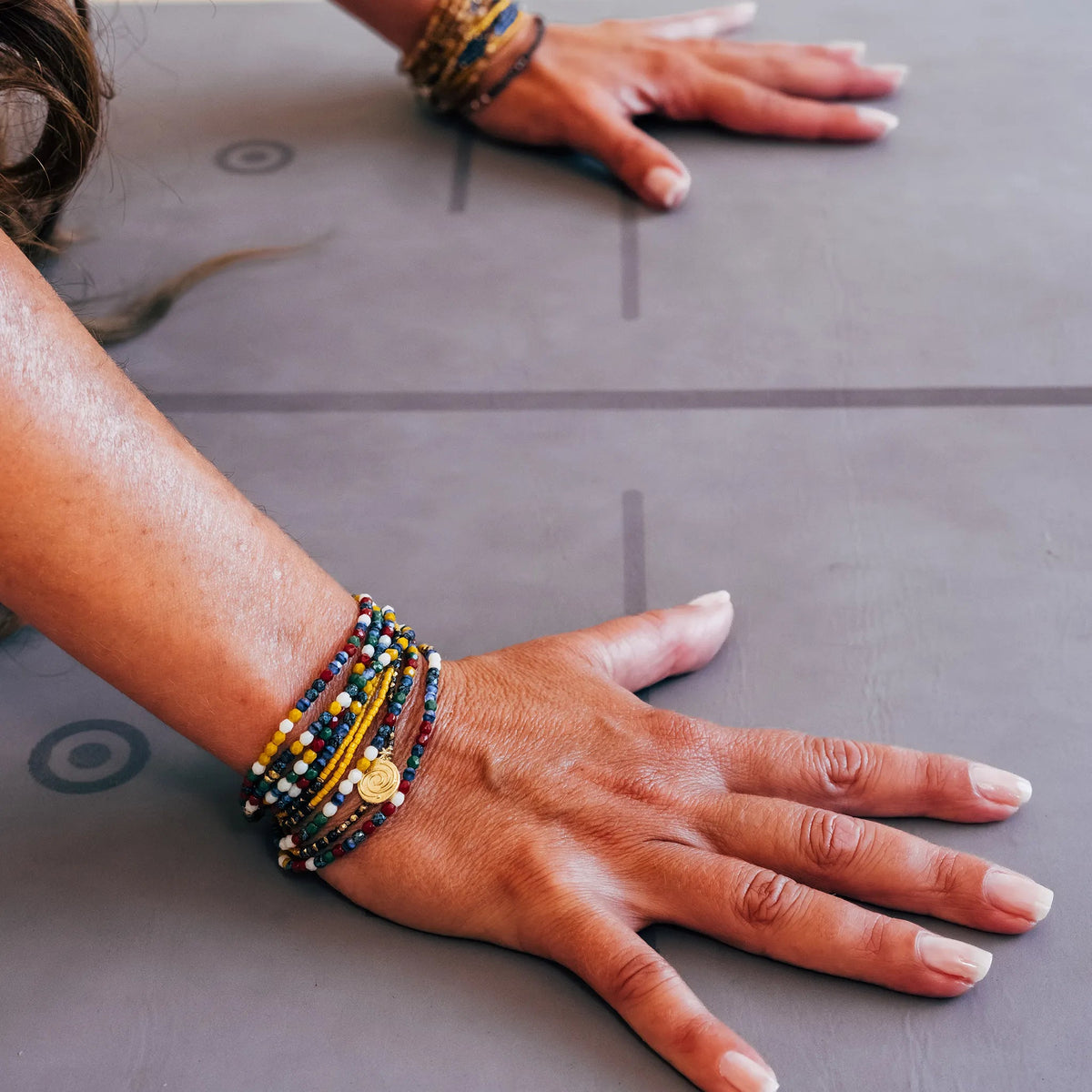 collier / bracelet SEVILLE 3 - Multicolore - Têtes Blondes