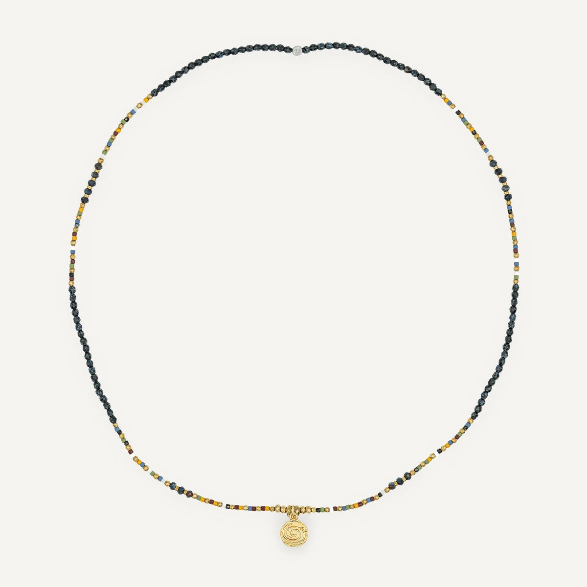 collier / bracelet SIGILS 3 - Noir Rock & Multicolore - Têtes Blondes