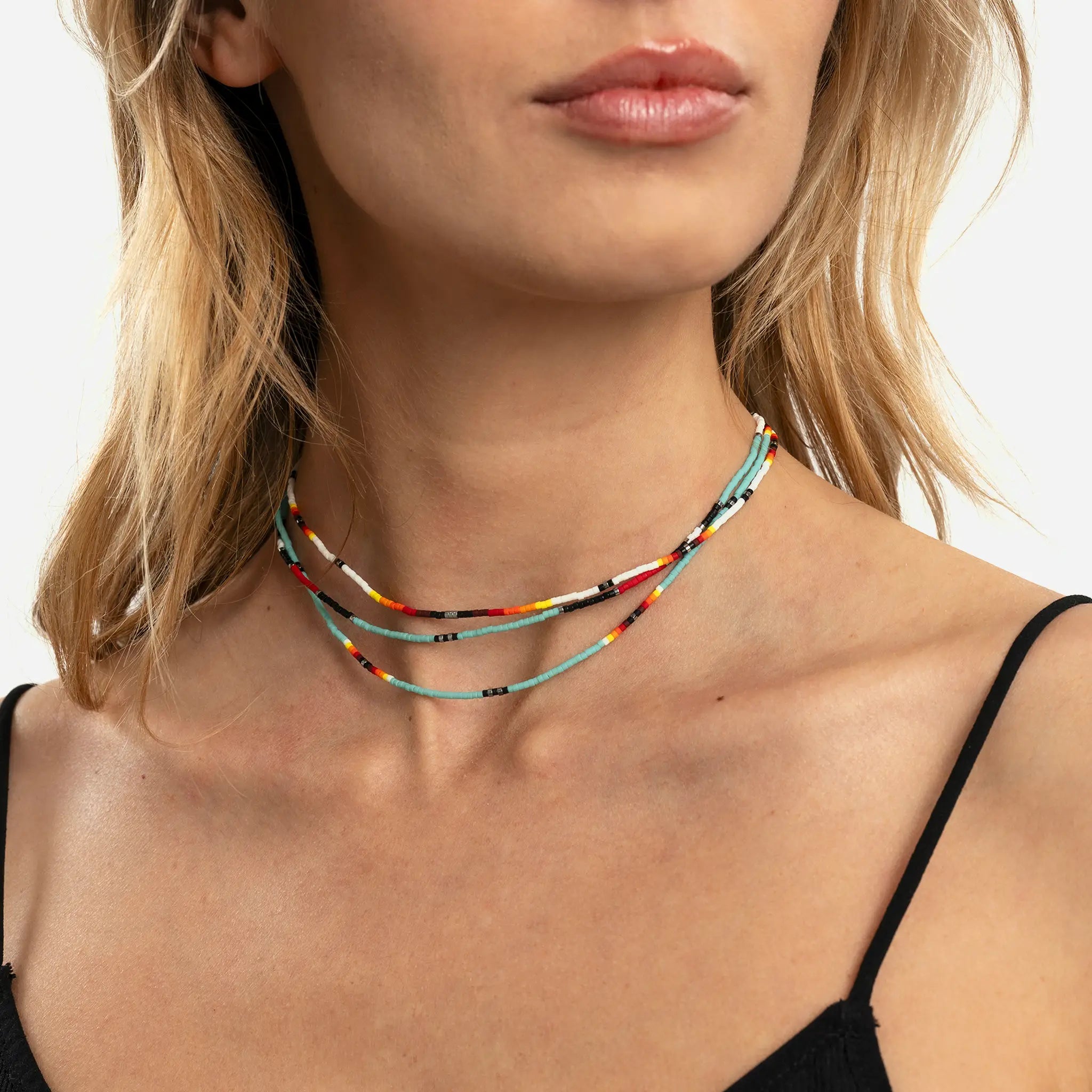 collier / bracelet Slim Cheyenne - Têtes Blondes