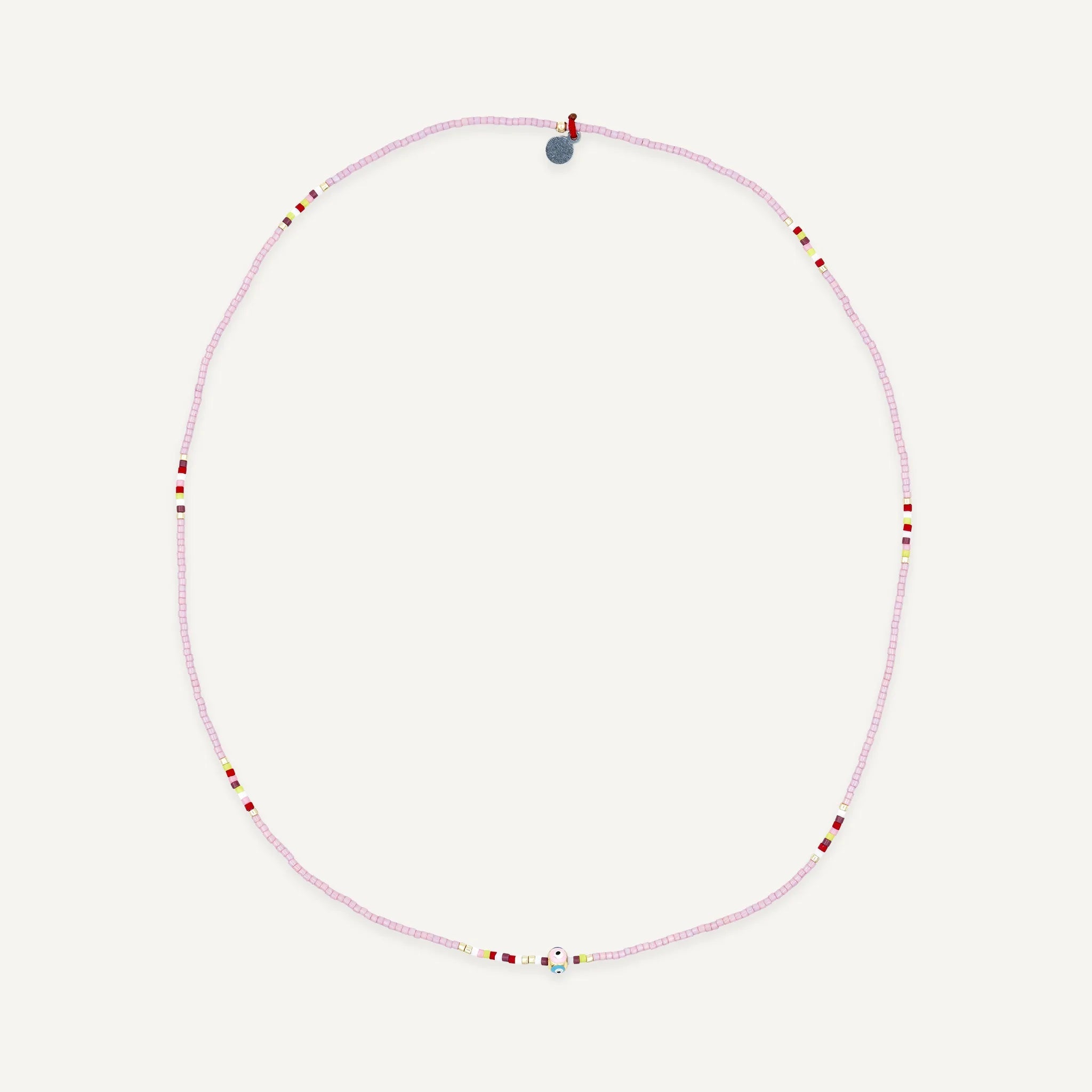 collier / bracelet SLIM NAZAR Néon Rose - Têtes Blondes