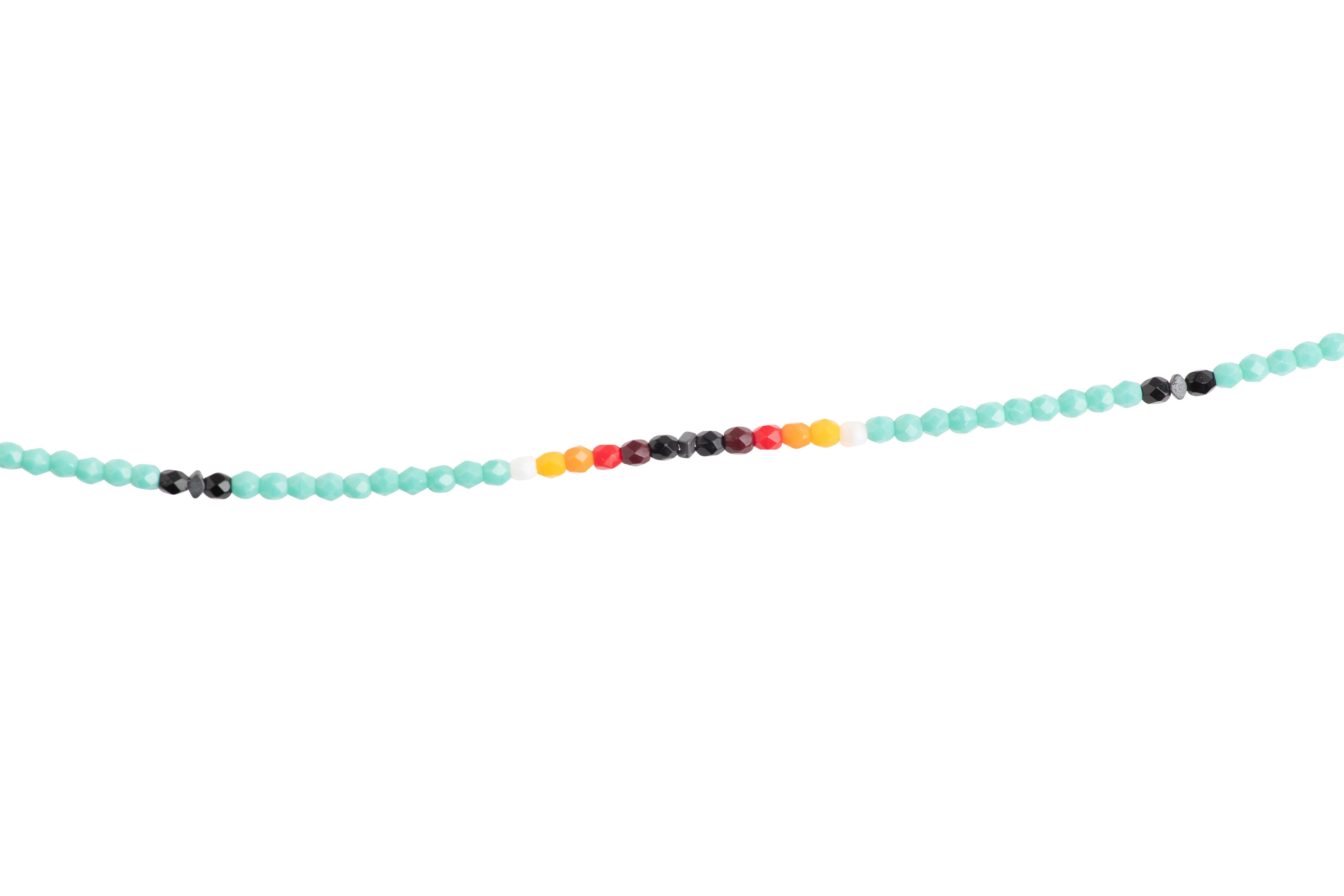 collier / bracelet SLIM Turquoise Apache - Têtes Blondes