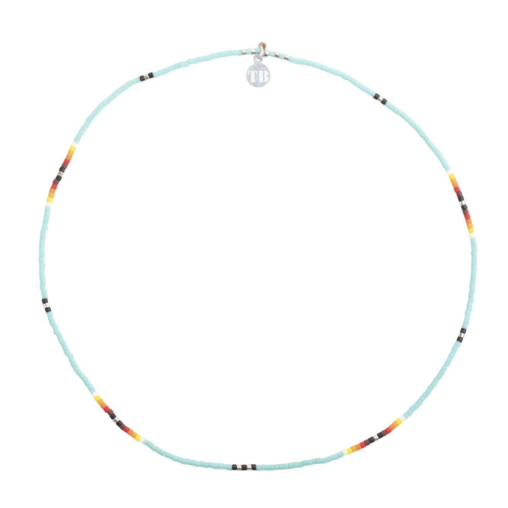 collier / bracelet SLIM Turquoise Apache - Têtes Blondes