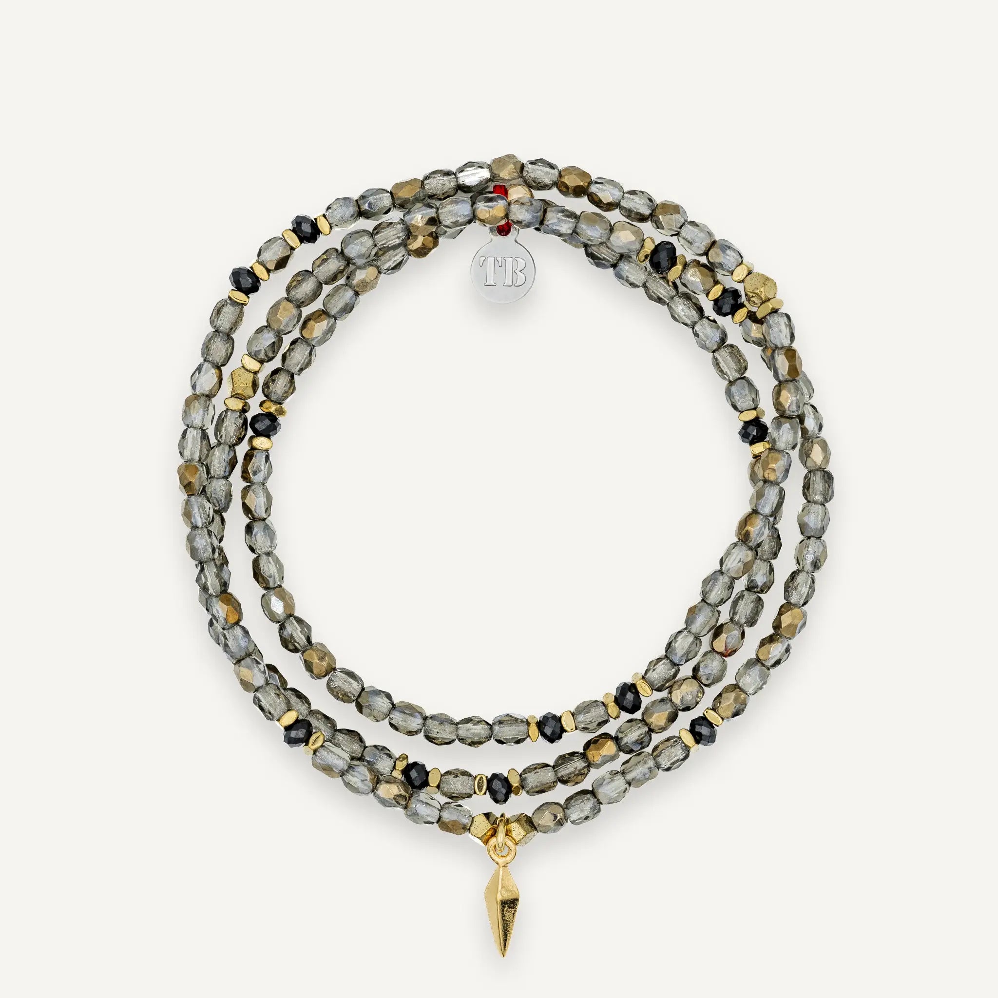 collier / bracelet SPIKE GOLD - Quantic - Têtes Blondes