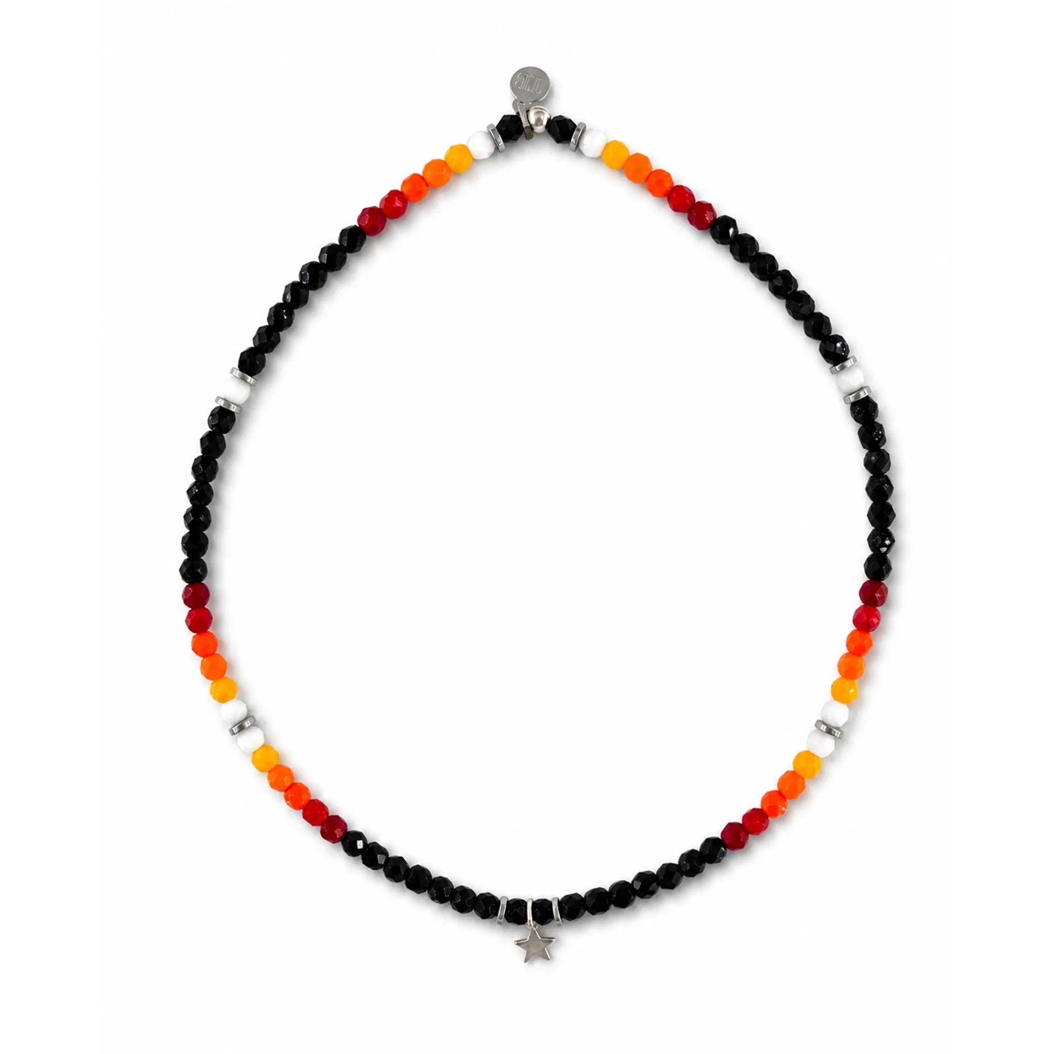 collier / bracelet STAR - Apache noir - Têtes Blondes