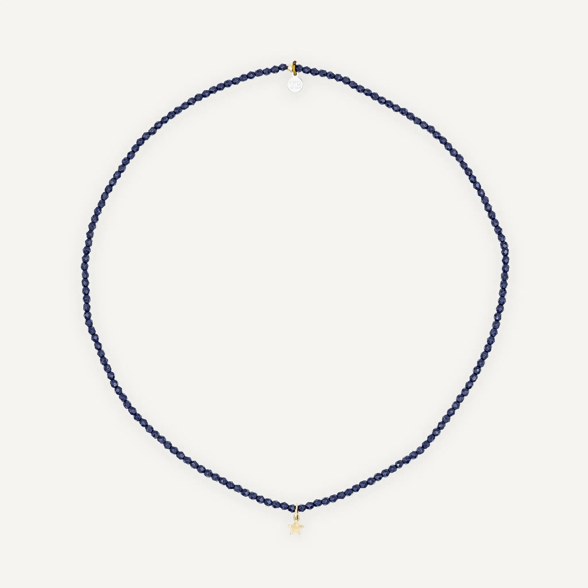 collier / bracelet STAR GOLD - Navy Blue - Têtes Blondes