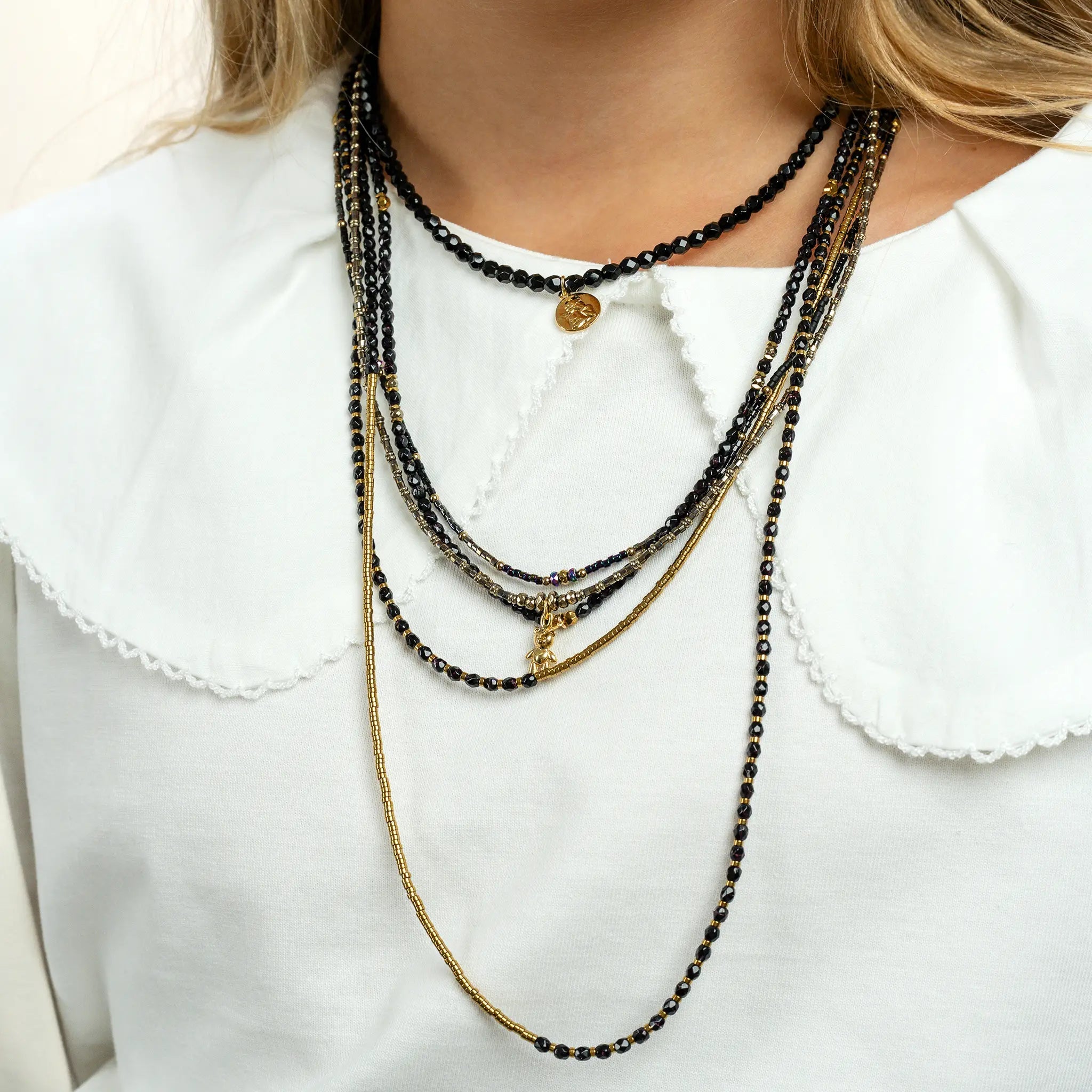 collier / bracelet STELLA - Têtes Blondes