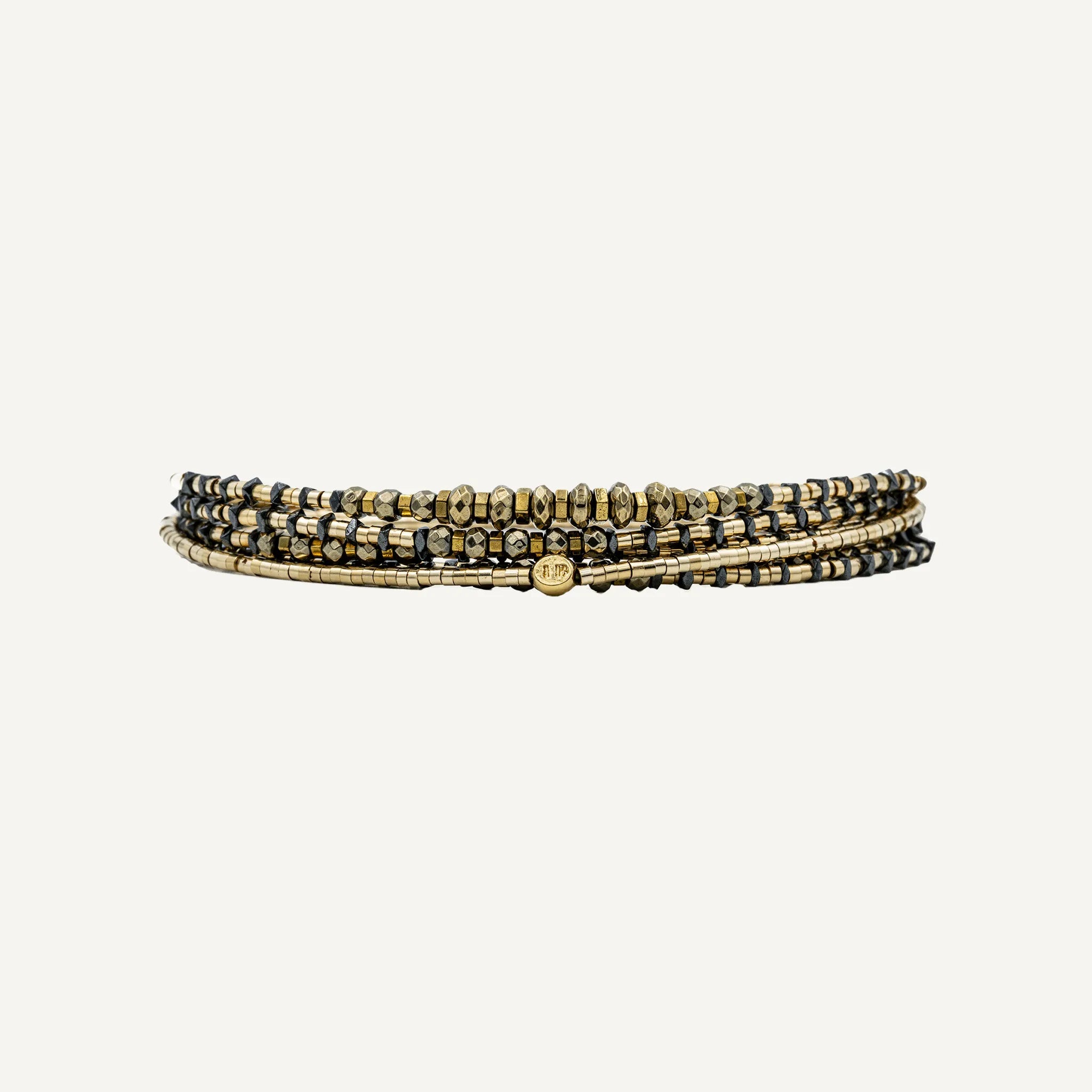 collier / bracelet TESS GOLD 6 - Têtes Blondes