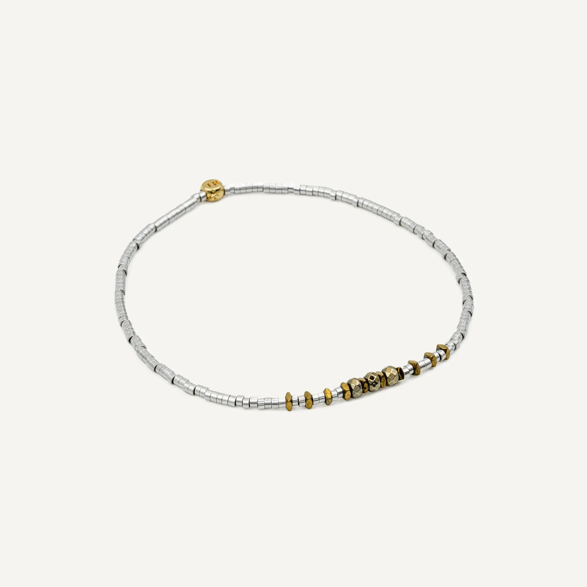 collier / bracelet TESS SILVER 1 - Têtes Blondes