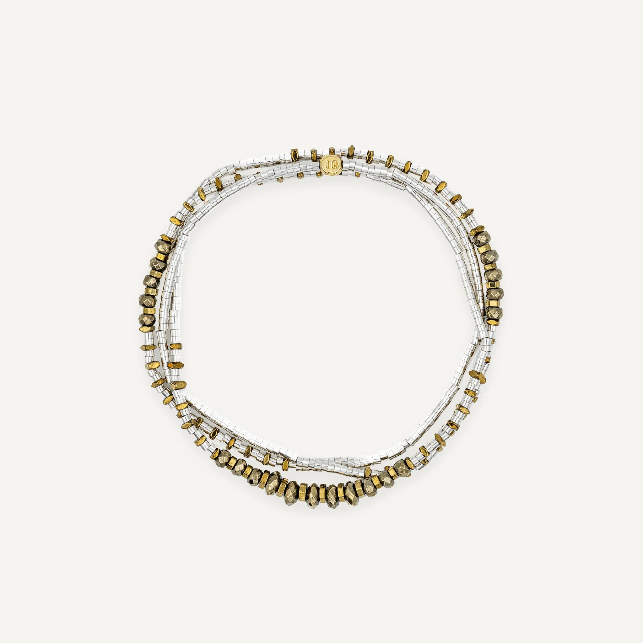 collier / bracelet TESS SILVER 3 - Têtes Blondes