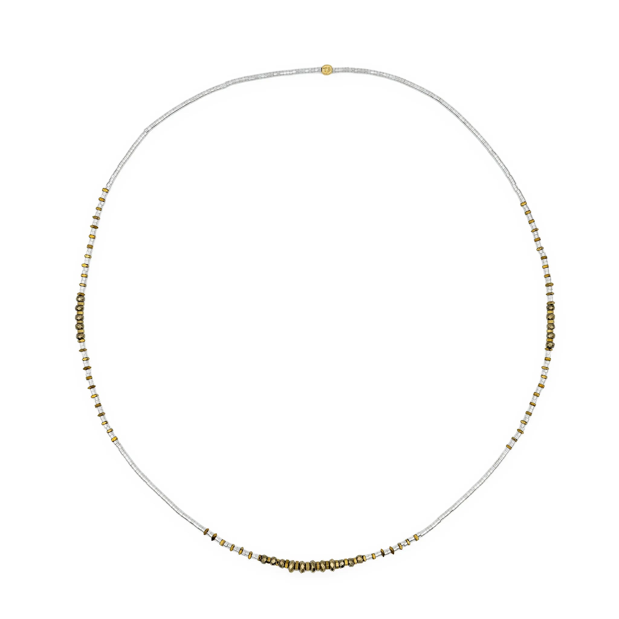 collier / bracelet TESS SILVER 3 - Têtes Blondes