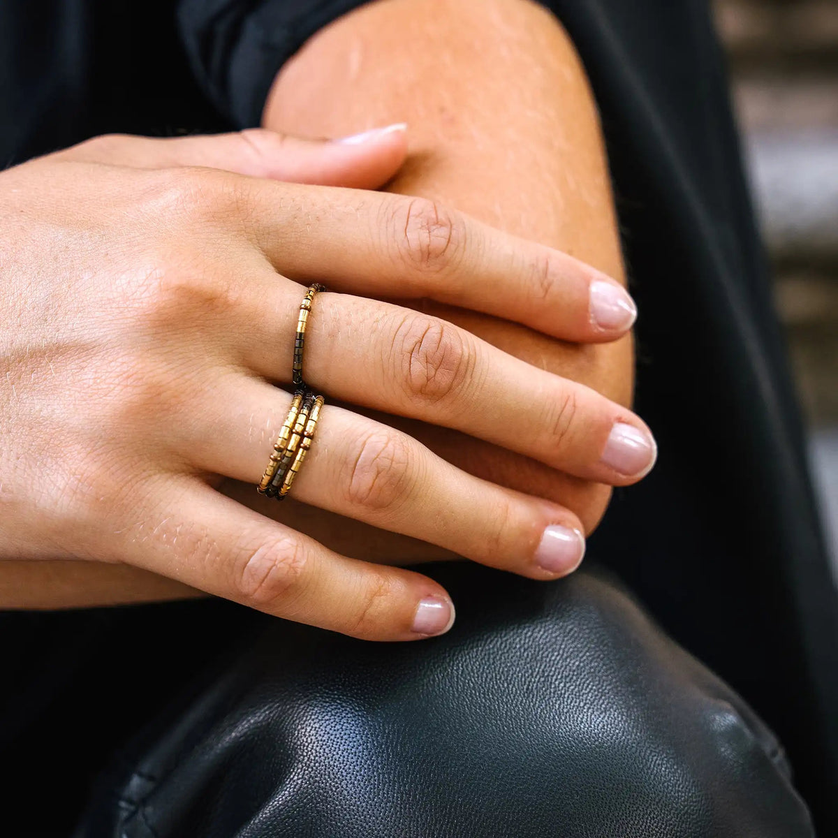 collier / bracelet THEA - Bague - Têtes Blondes