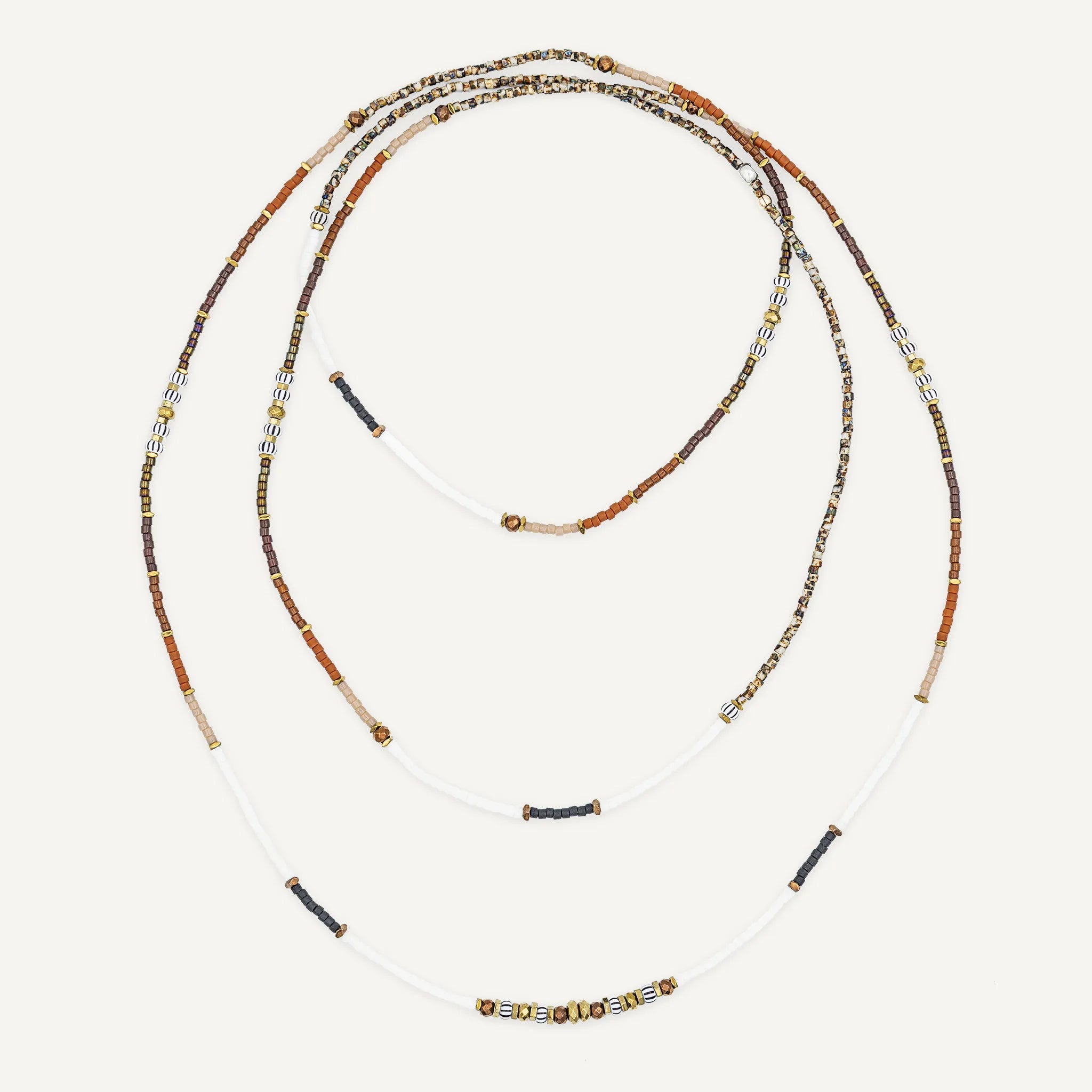 collier / bracelet TIRAMISU 6 - Têtes Blondes