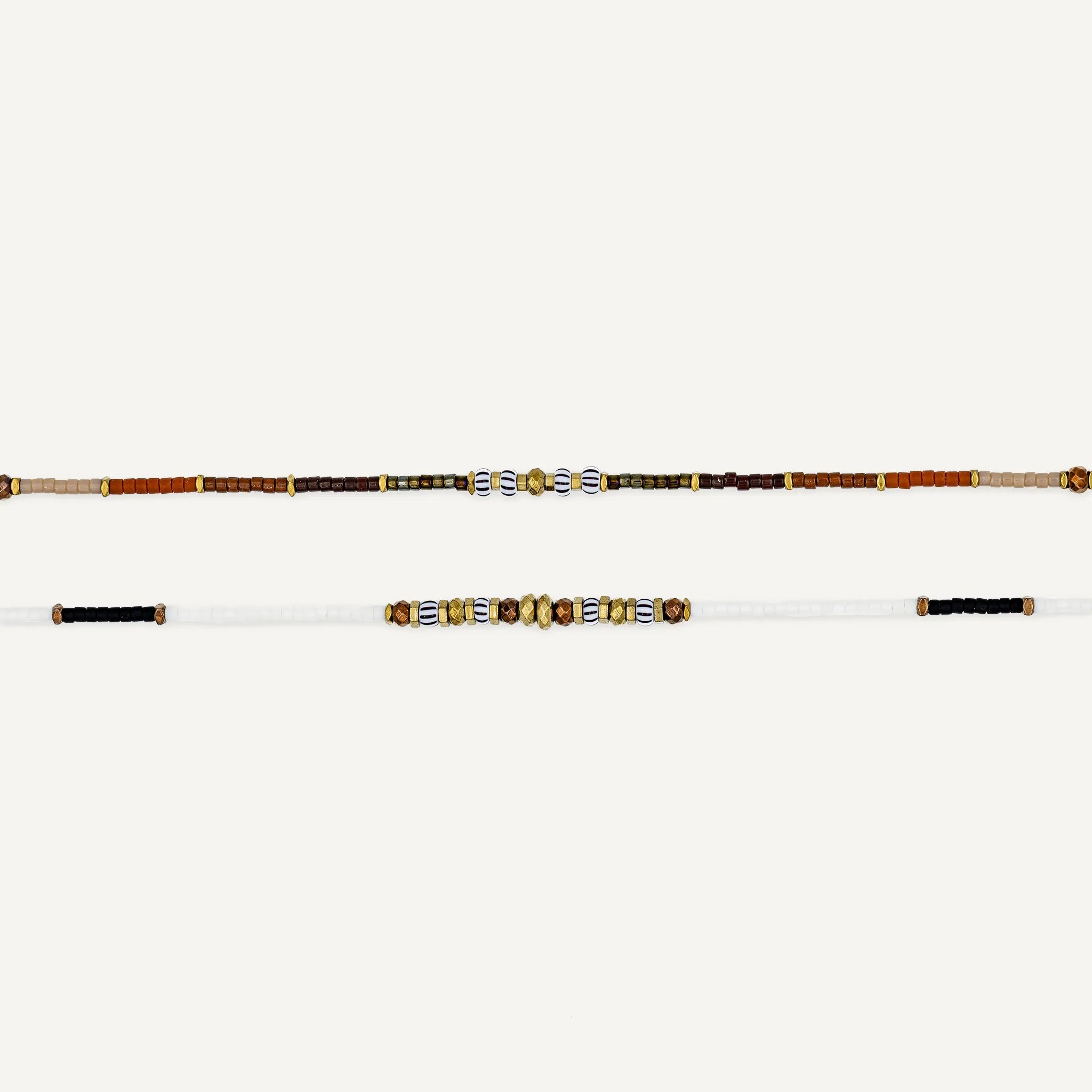 collier / bracelet TIRAMISU 6 - Têtes Blondes