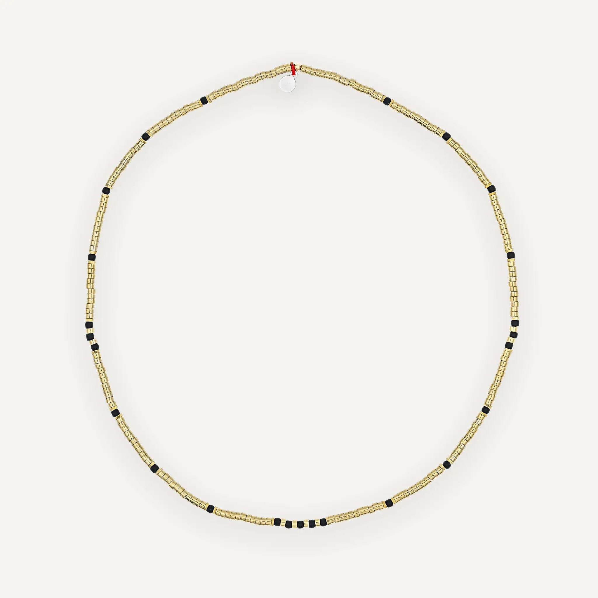 collier / bracelet TONI 3 - Hématite Gold - Têtes Blondes