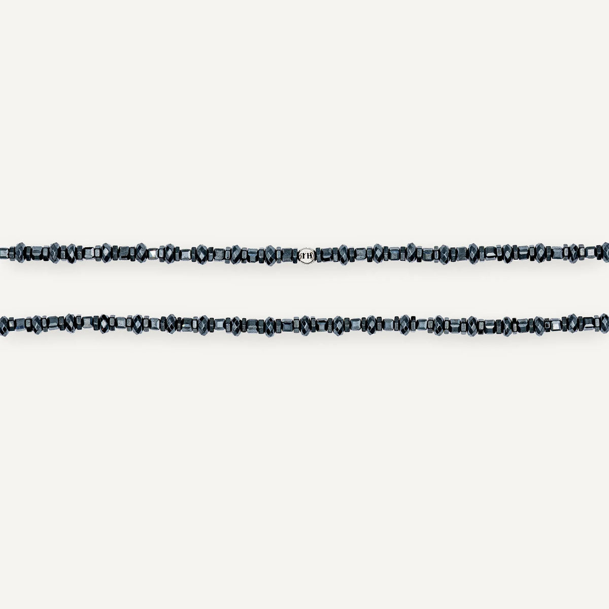 collier / bracelet TRAVIS - Carbone - Têtes Blondes