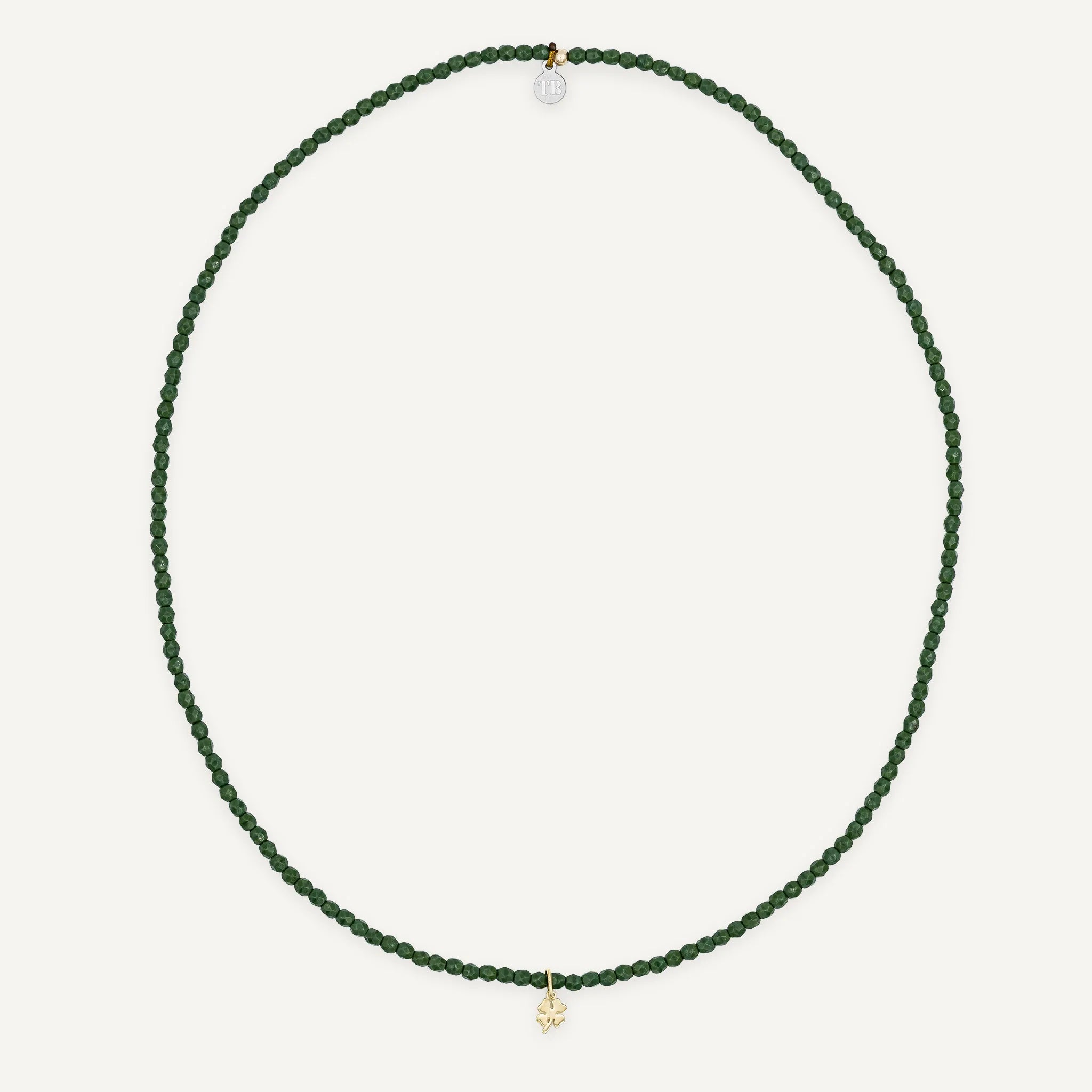 collier / bracelet TREFLE - Green Forest - Têtes Blondes
