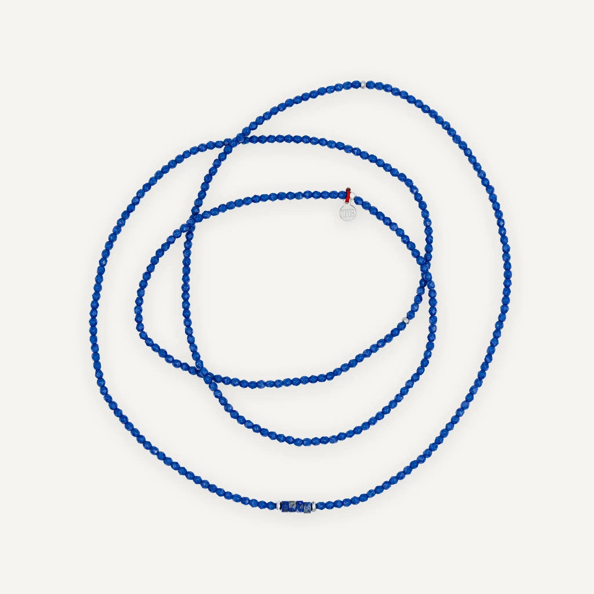 collier / bracelet VERO Bleu Majorelle - Têtes Blondes