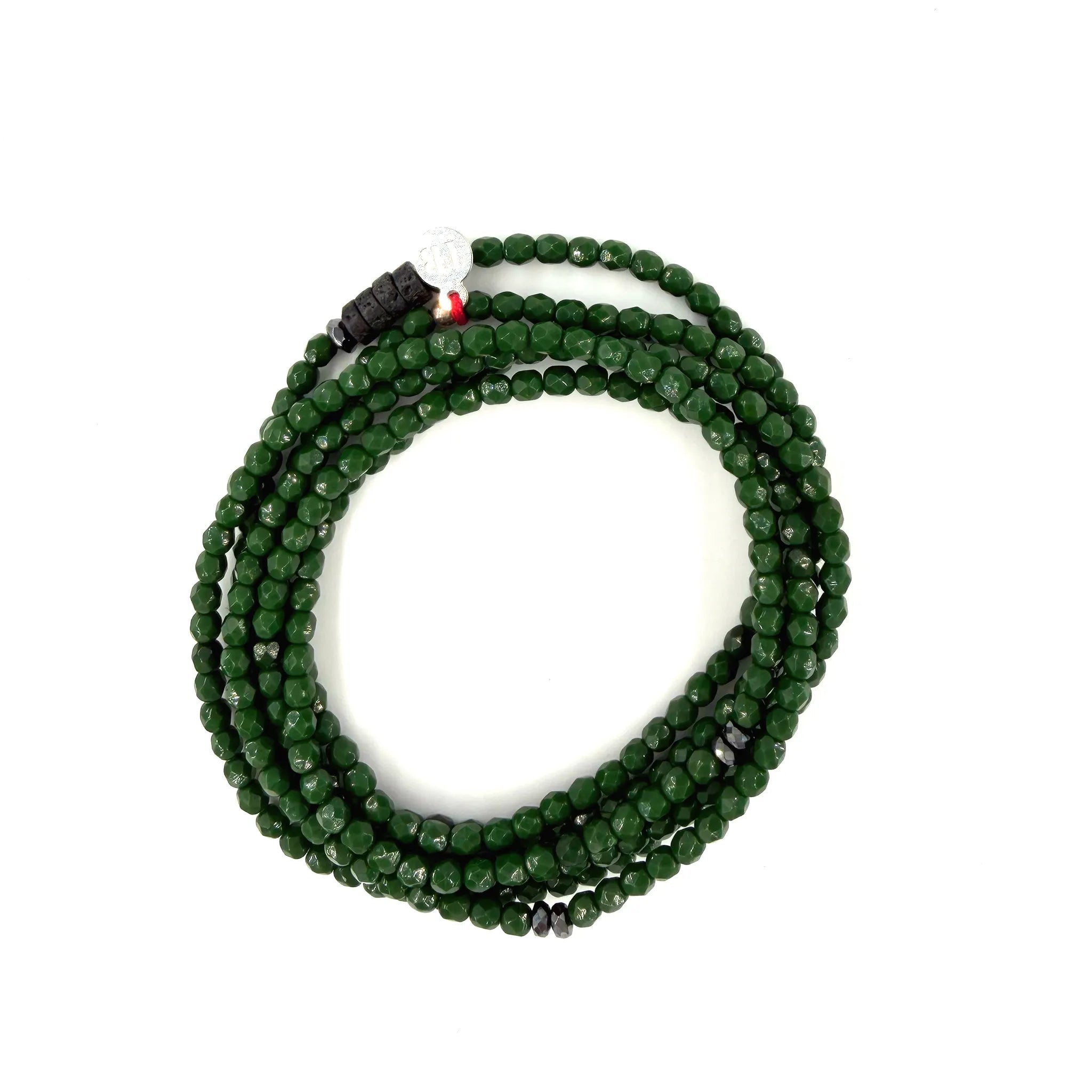 collier / bracelet VERO - Green Forest - Têtes Blondes