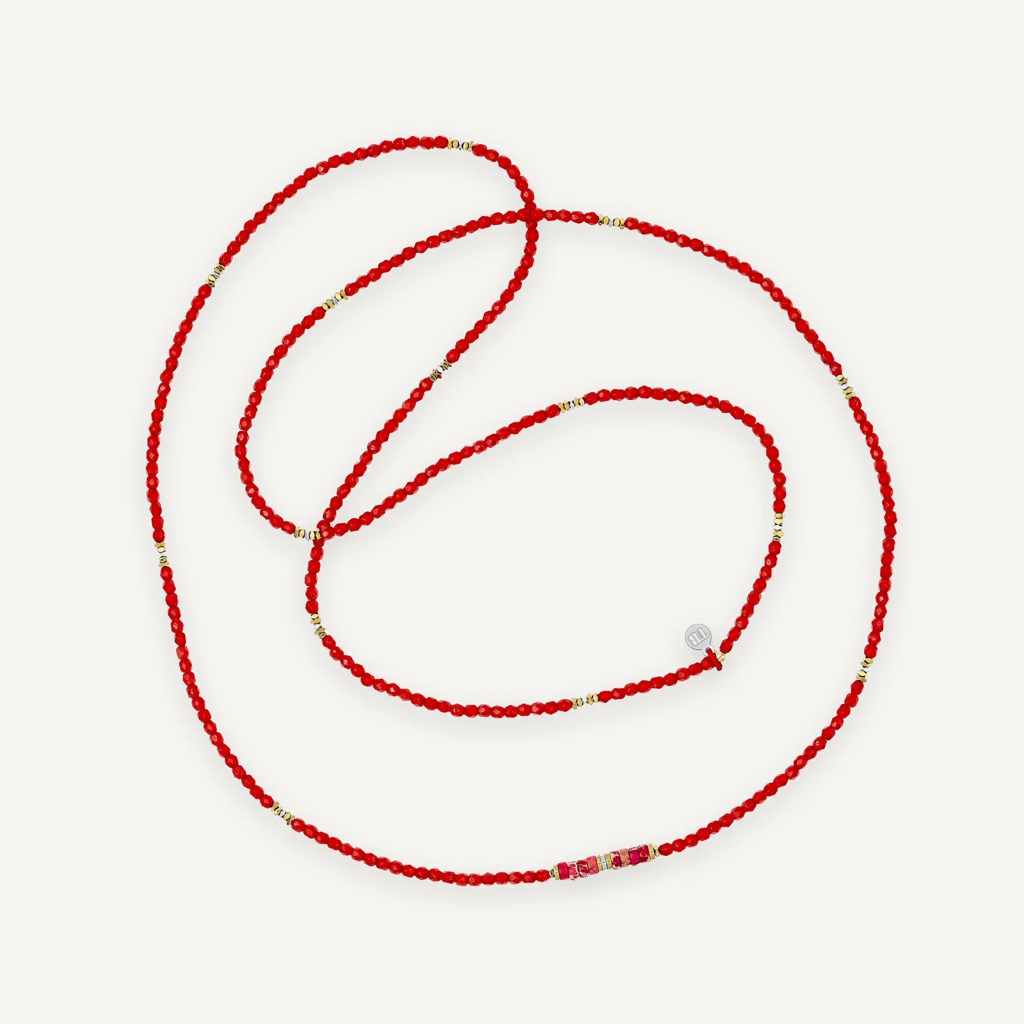 collier / bracelet VIR Rouge - Têtes Blondes