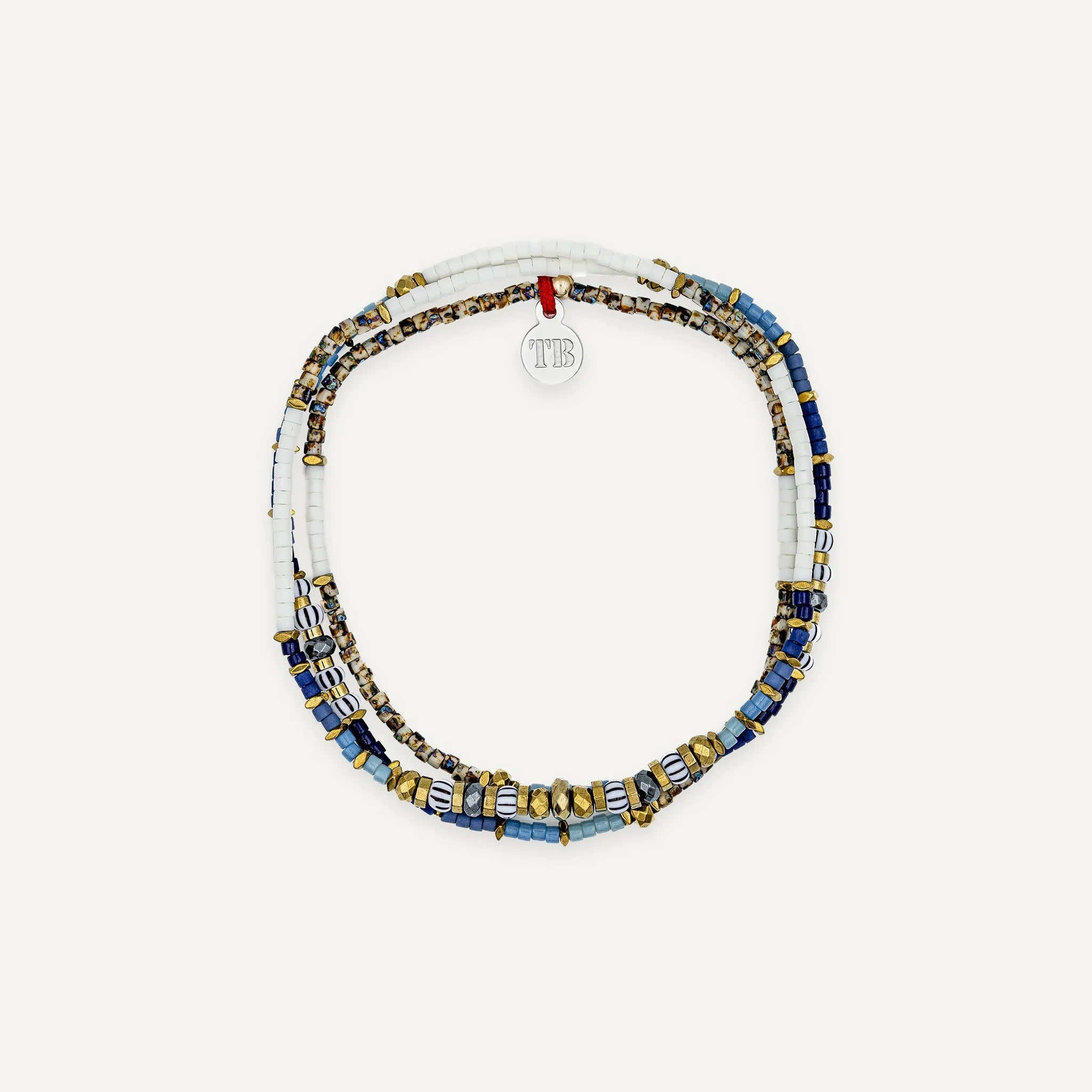collier / bracelet WAVE 3 Slim - Bleu - Têtes Blondes