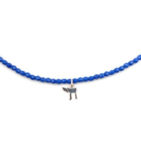 Bracelet 3 tours et collier Playa HaÏ Bleu Lapis