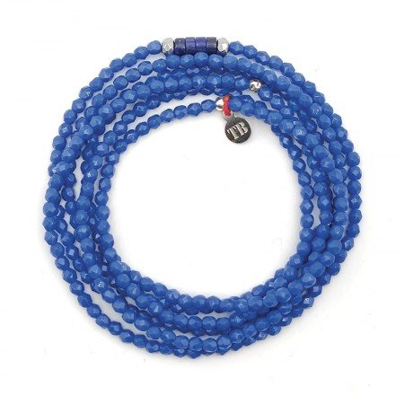 Vero bleu majorelle bracelet 6 tours