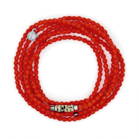 VIR rouge light bracelet 6 tours Bracelets