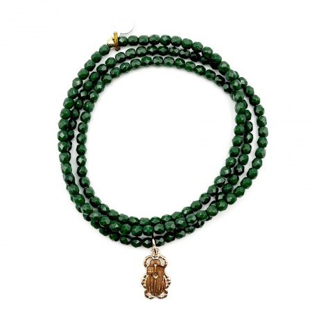SCARABÉE Green Forest Colliers - Bracelets 2 en 1