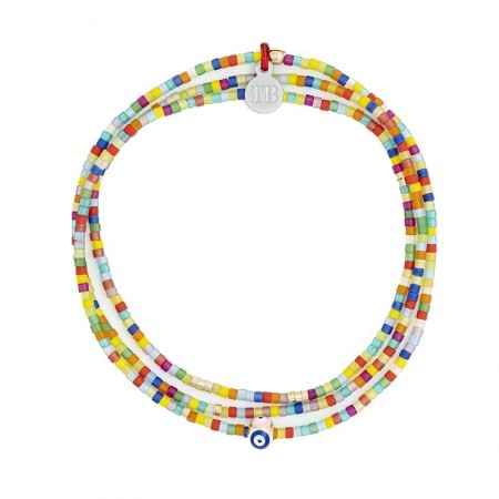 SLIM Nazar Multico Givre Colliers - Bracelets 2 en 1