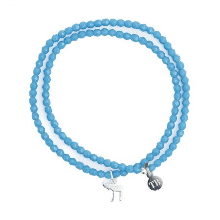 HAÏ Silver Light Blue Colliers - Bracelets 2 en 1