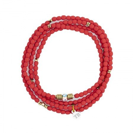 NAZAR Red Mat 4 Colliers - Bracelets 2 en 1