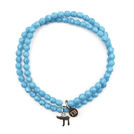HAÏ Silver Light Blue Colliers - Bracelets 2 en 1
