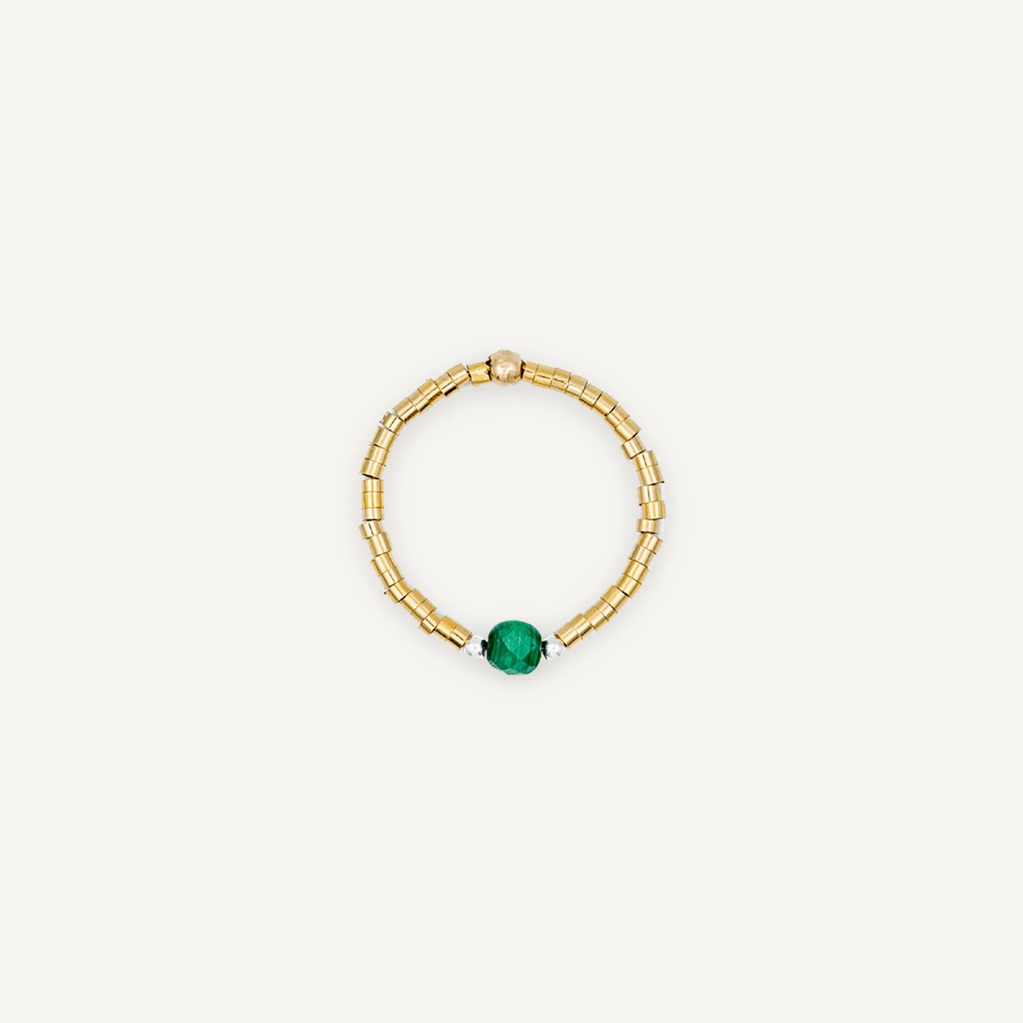 BAGUE AVA - Malachite