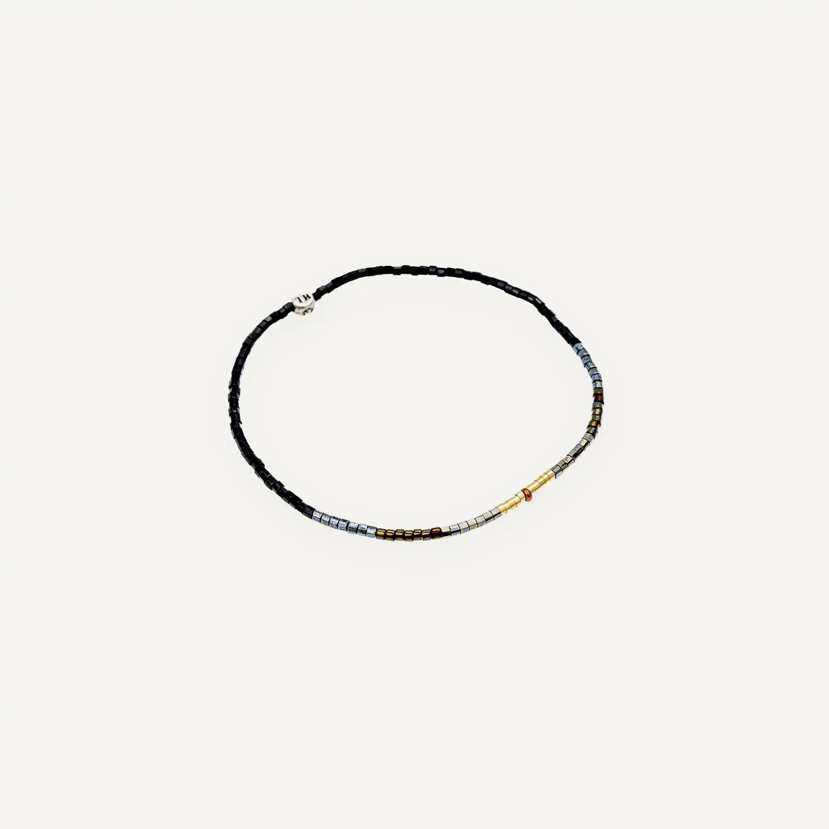 collier / bracelet ABBY 1 - Brun - Têtes Blondes