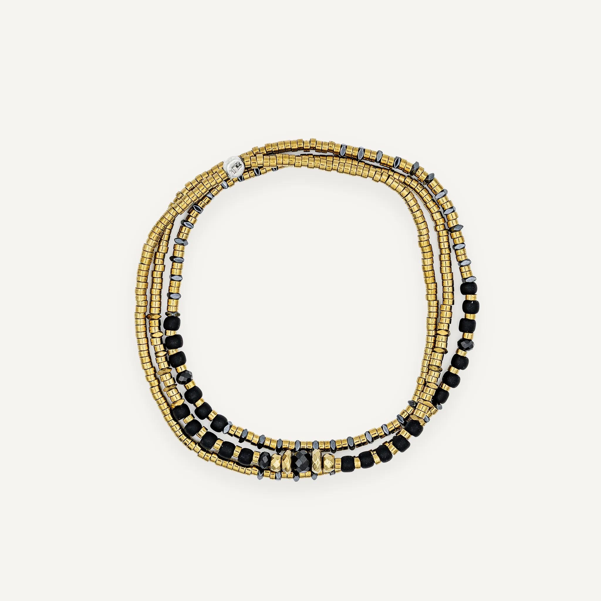 collier / bracelet ALICE 3 - Black - Têtes Blondes