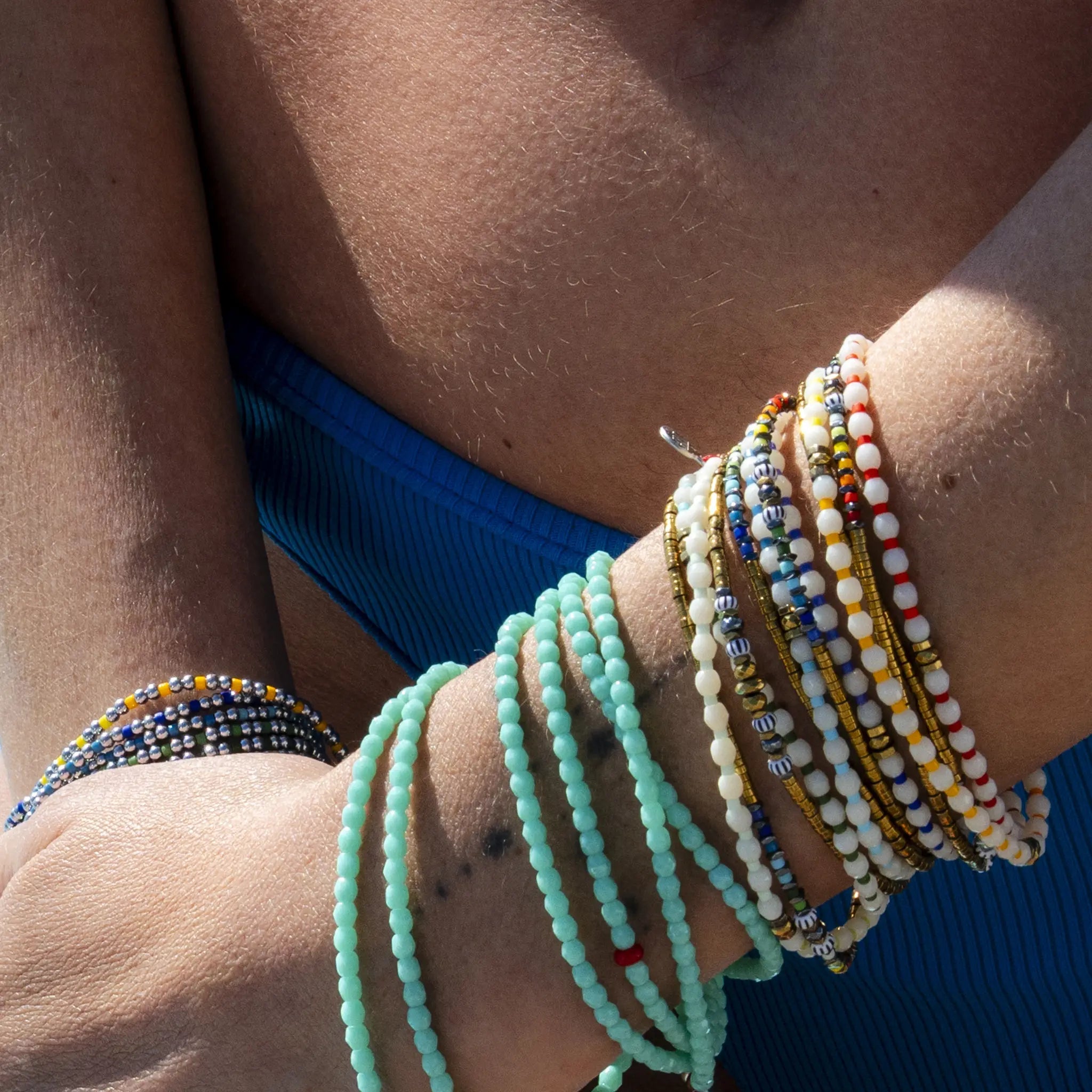 collier / bracelet ALICE 6 - Rainbow - Têtes Blondes