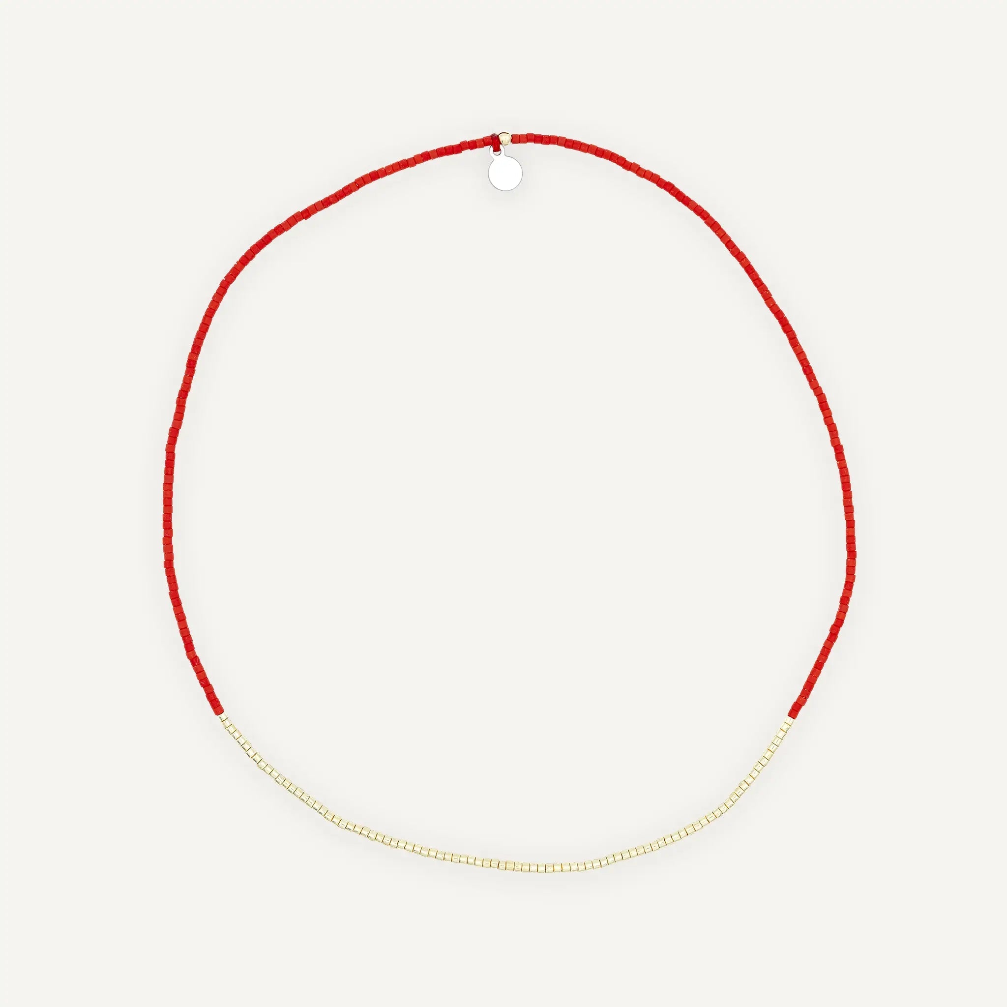 collier / bracelet ALICIA Slim Rouge - Têtes Blondes