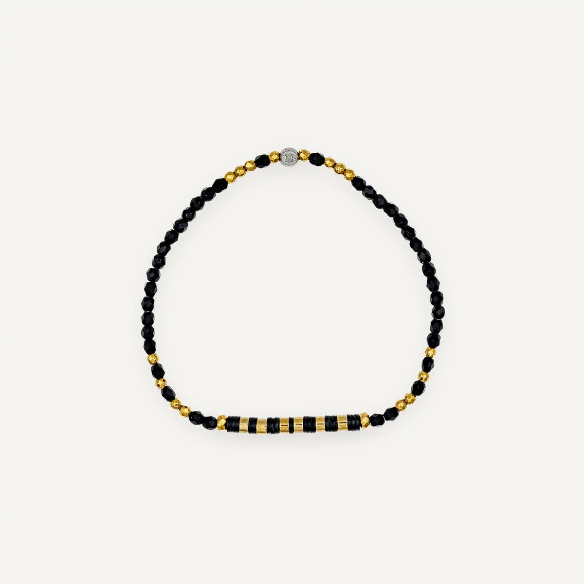 collier / bracelet ALINE 1 - Noir - Têtes Blondes