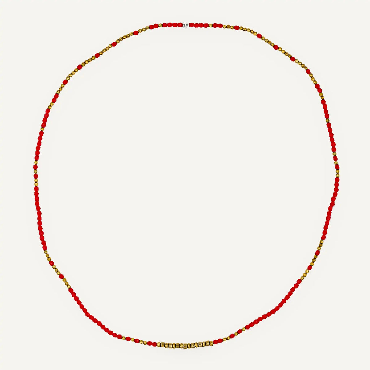 collier / bracelet ALINE 3 - Rouge - Têtes Blondes
