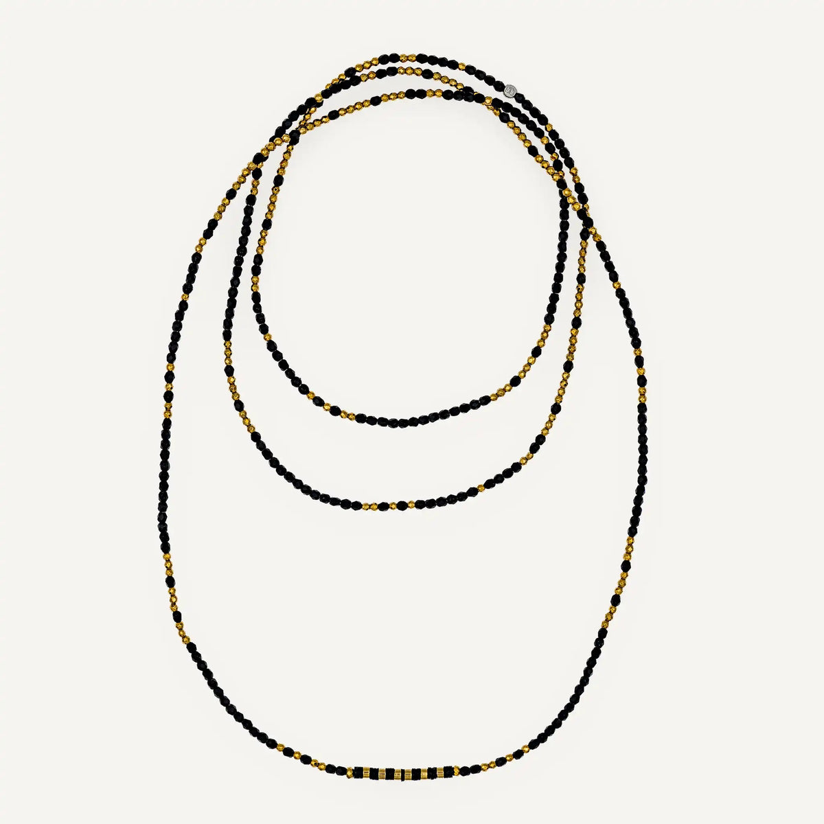 collier / bracelet ALINE 6 - Noir - Têtes Blondes