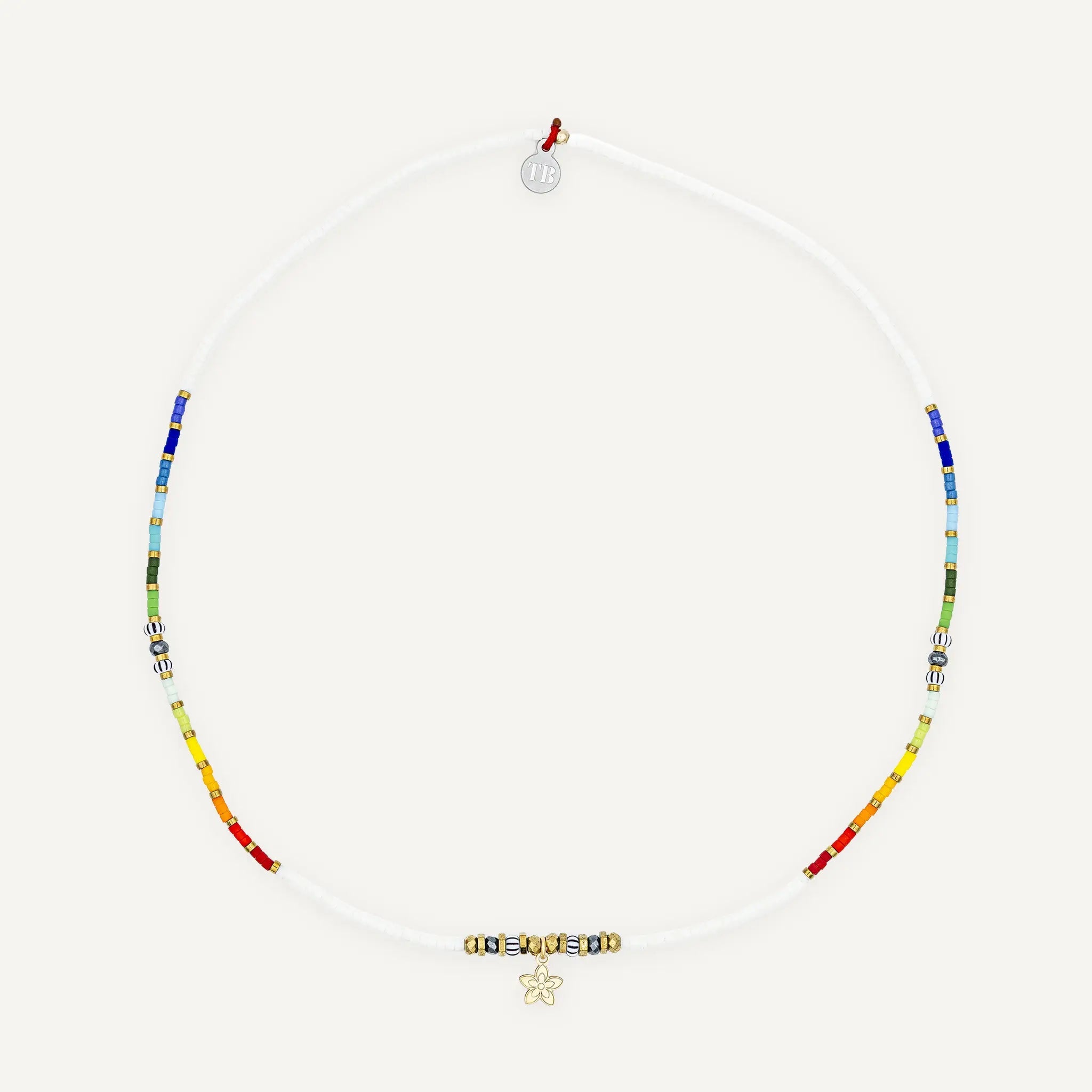 collier / bracelet ALOHA GOLD - Rainbow - Têtes Blondes