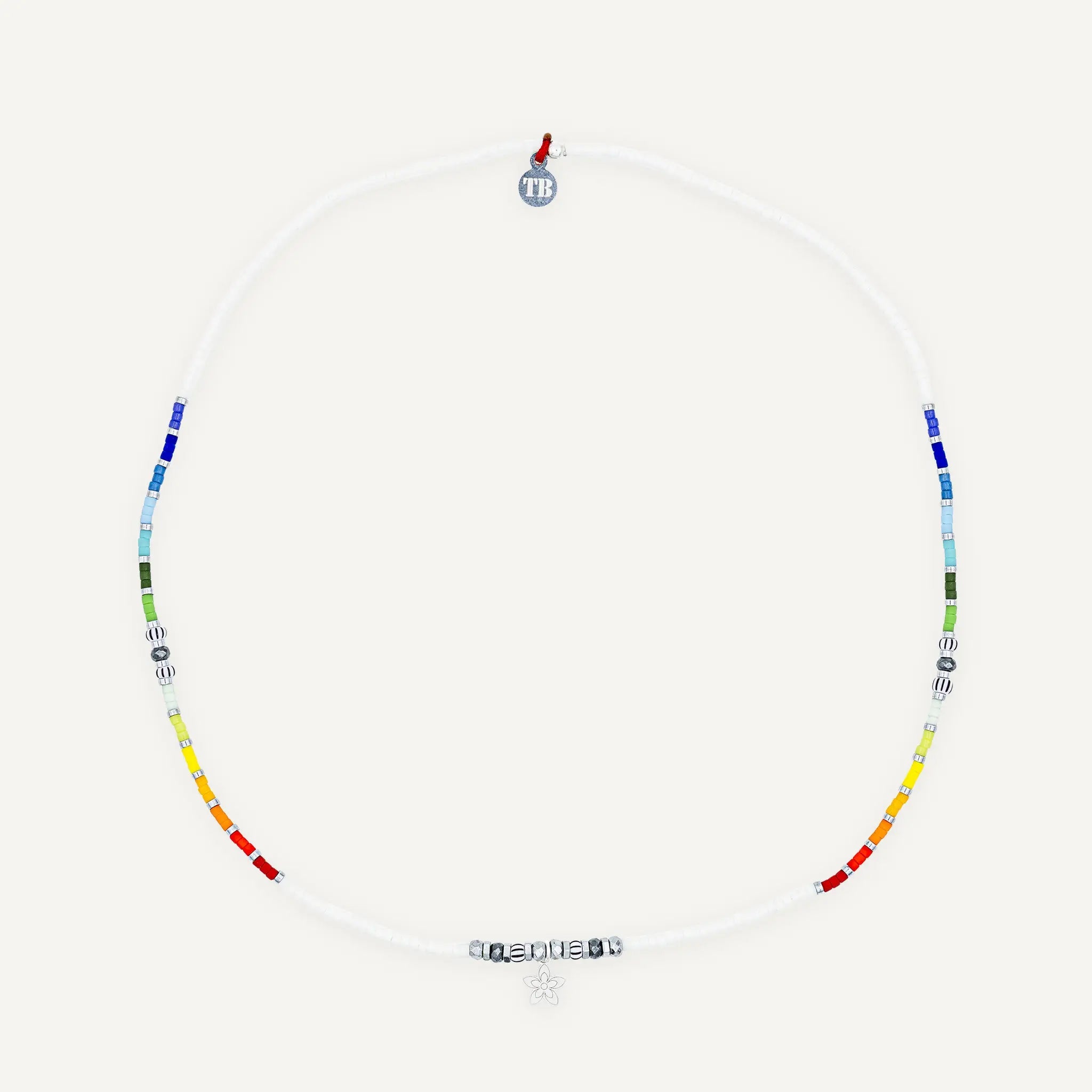 collier / bracelet ALOHA SILVER - Rainbow - Têtes Blondes