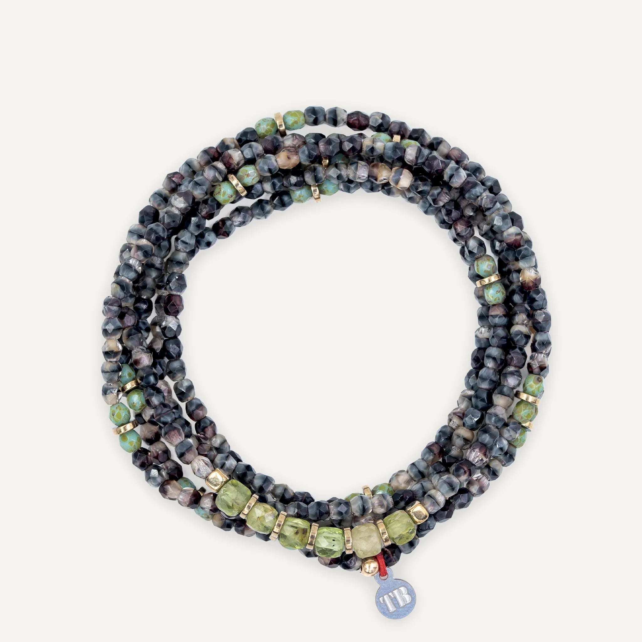 collier / bracelet AOUT 6 - Péridot - Têtes Blondes