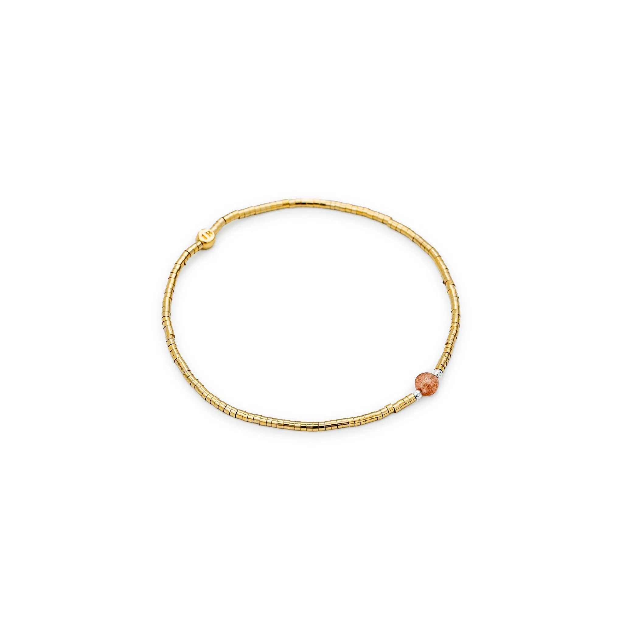 collier / bracelet AVA 1 - Pierre du soleil - Têtes Blondes