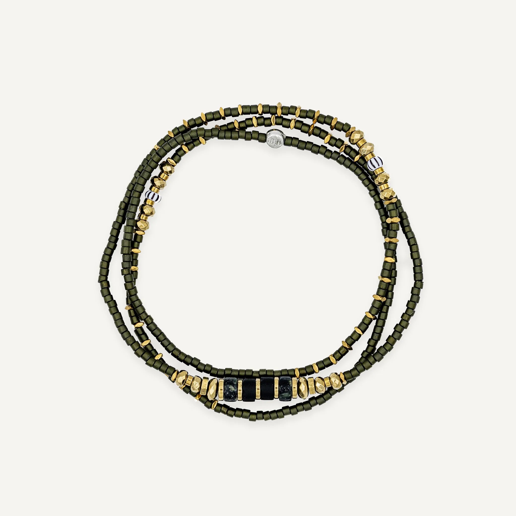 collier / bracelet AVOCADO 3 - Têtes Blondes